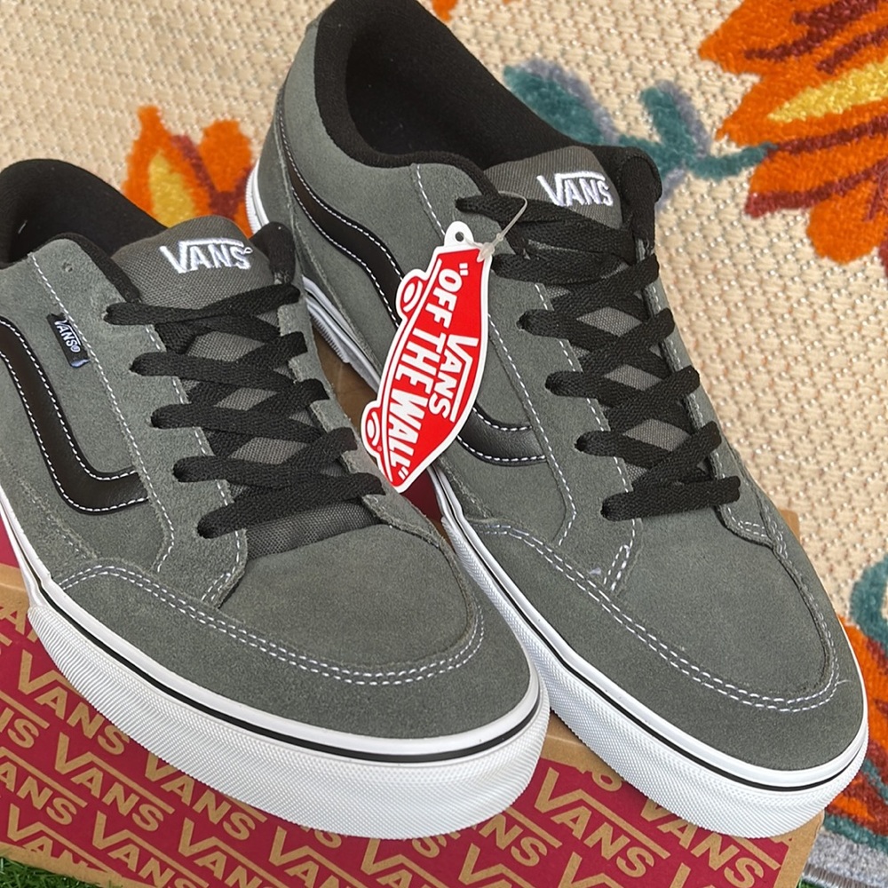 Vans Bearcat Charcoal/White/Black Men’s sneakers - Picture 7 of 16